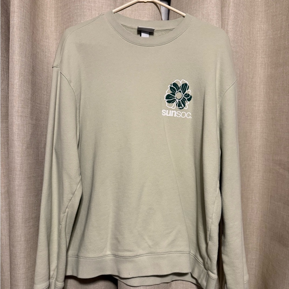 Green Men's H&M Sweater